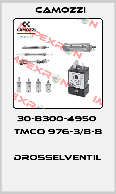 30-8300-4950  TMCO 976-3/8-8  DROSSELVENTIL  Camozzi