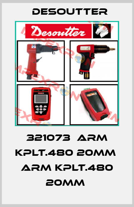321073  ARM KPLT.480 20MM  ARM KPLT.480 20MM  Desoutter
