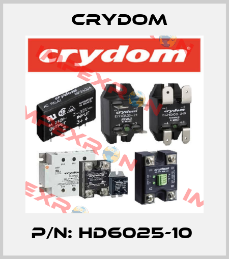 P/N: HD6025-10  Crydom