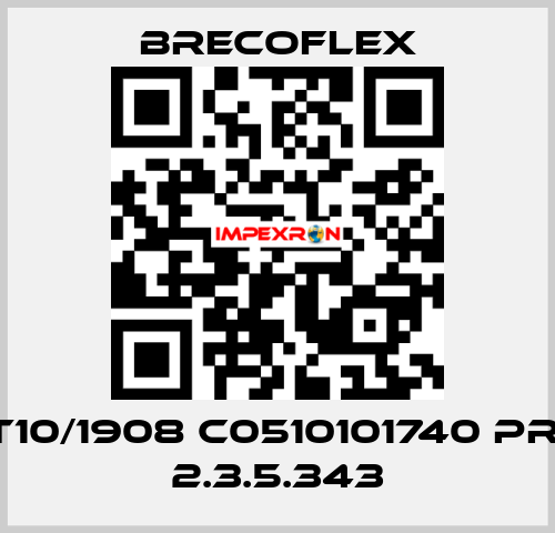 32AT10/1908 C0510101740 Profil 2.3.5.343  Brecoflex