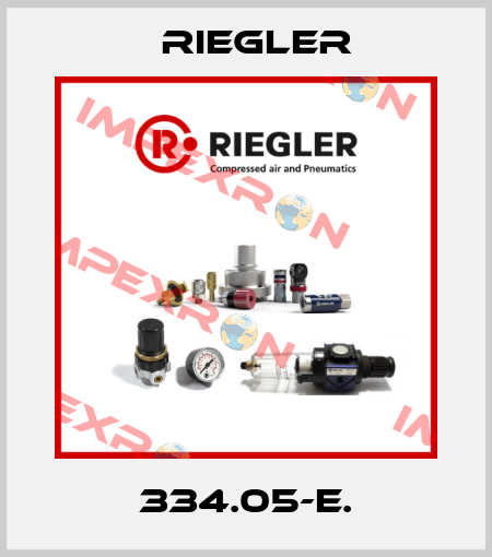 334.05-E. Riegler