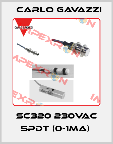 SC320 230VAC SPDT (0-1mA)  Carlo Gavazzi
