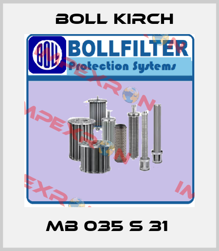 MB 035 S 31  Boll Kirch