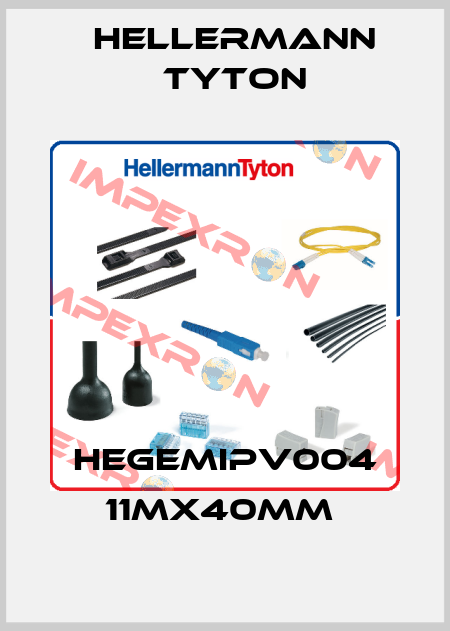 HEGEMIPV004 11MX40MM  Hellermann Tyton