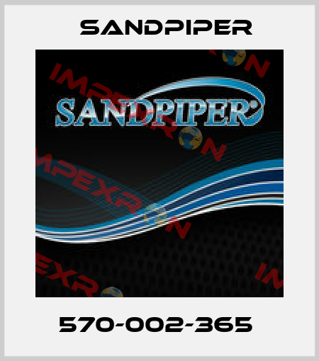 570-002-365  Sandpiper