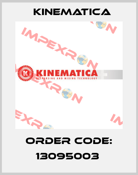 Order Code: 13095003  Kinematica