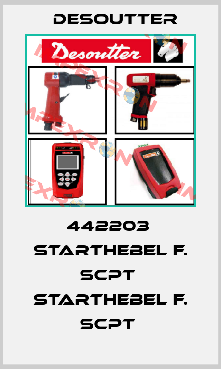 442203  STARTHEBEL F. SCPT  STARTHEBEL F. SCPT  Desoutter