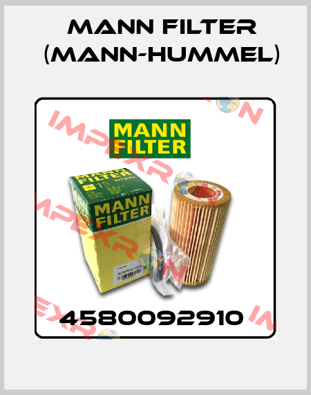 4580092910  Mann Filter (Mann-Hummel)