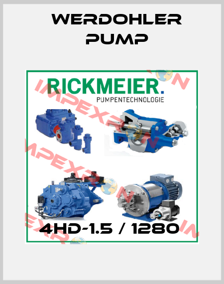 4HD-1.5 / 1280  Werdohler Pump