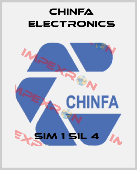 SIM 1 SIL 4  Chinfa Electronics