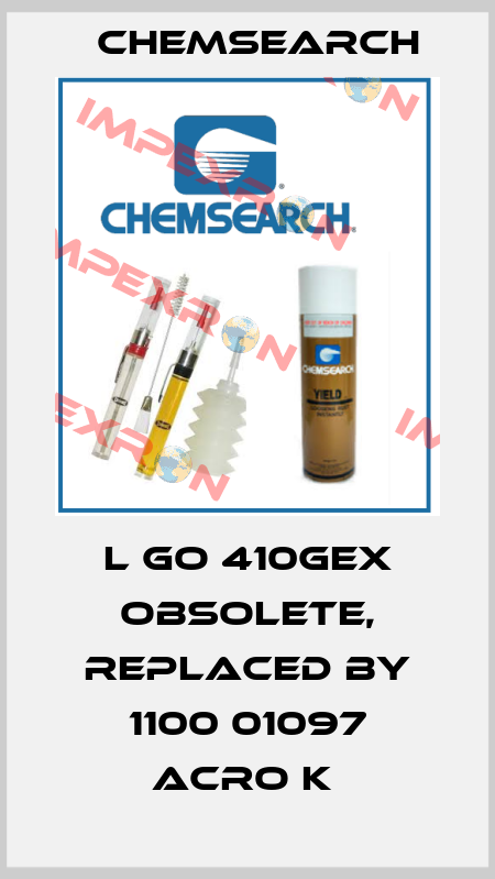  L GO 410GEX Obsolete, replaced by 1100 01097 Acro K  Chemsearch