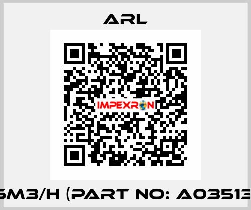 176M3/H (PART NO: A035135)  Arl