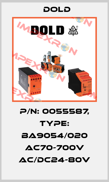 p/n: 0055587, Type: BA9054/020 AC70-700V AC/DC24-80V Dold