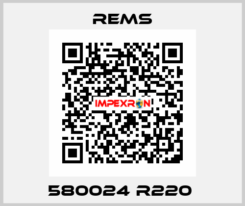 580024 R220  Rems