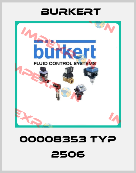 00008353 TYP 2506 Burkert