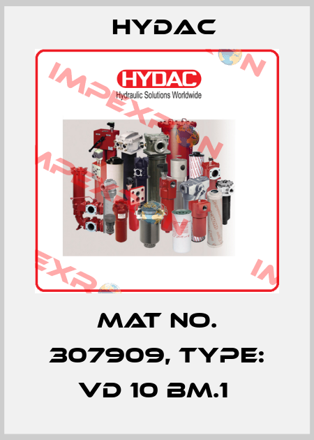Mat No. 307909, Type: VD 10 BM.1  Hydac