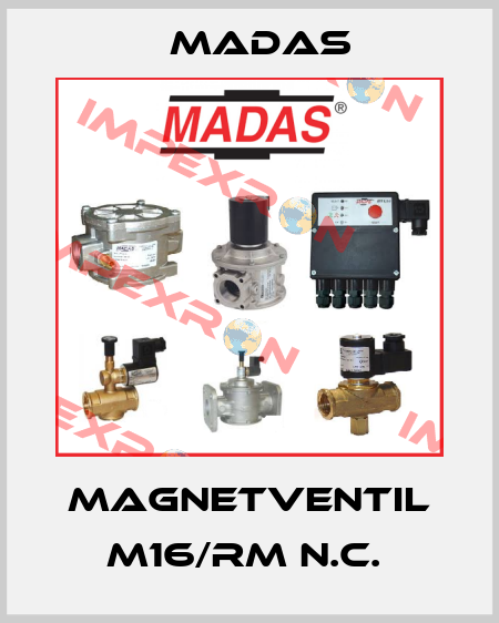 Magnetventil M16/RM N.C.  Madas