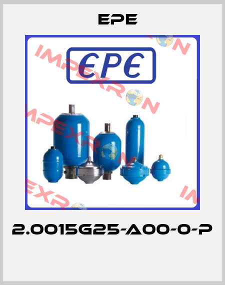 2.0015G25-A00-0-P  Epe