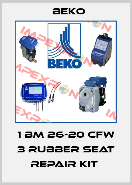 1 BM 26-20 CFW 3 RUBBER SEAT REPAIR KIT  Beko
