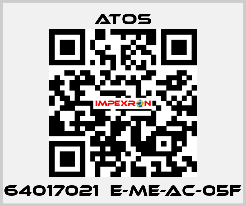 64017021  E-ME-AC-05F Atos