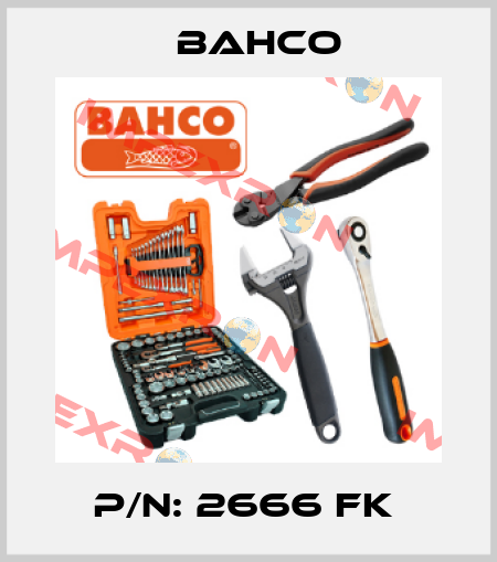 P/N: 2666 FK  Bahco