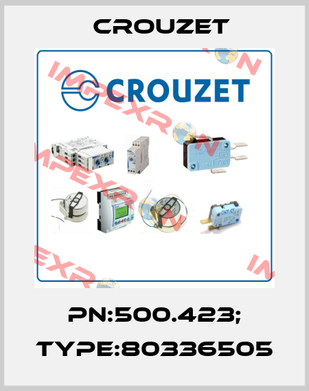 PN:500.423; Type:80336505 Crouzet
