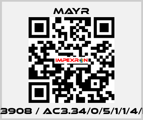 8173908 / AC3.34/0/5/1/1/4/H/3 Mayr