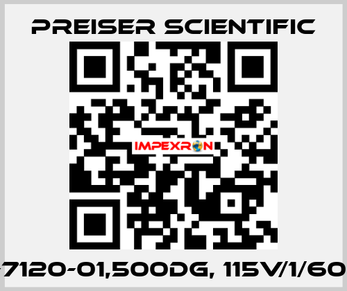 91-7120-01,500DG, 115V/1/60HZ Preiser Scientific