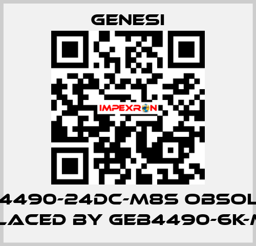GEIL4490-24DC-M8S obsolete, replaced by GEB4490-6K-M8S  GENESI