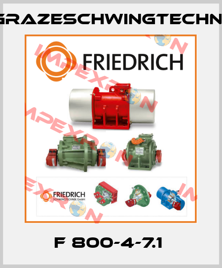 F 800-4-7.1  GrazeSchwingtechnik