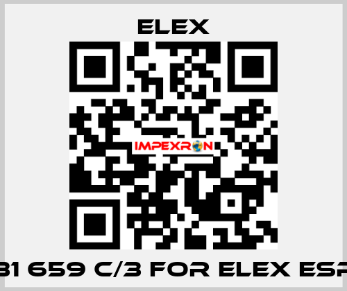 131 659 C/3 FOR ELEX ESP  Elex