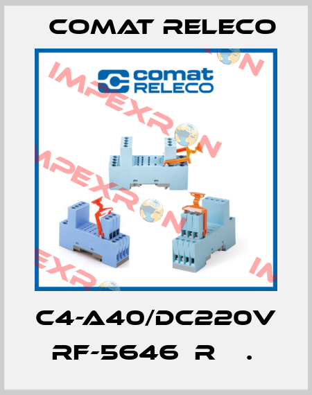 C4-A40/DC220V  RF-5646  R    .  Comat Releco