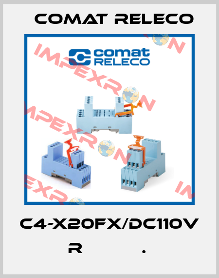C4-X20FX/DC110V  R           .  Comat Releco