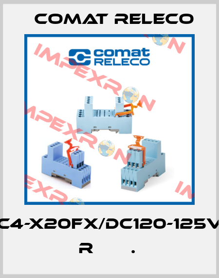 C4-X20FX/DC120-125V  R       .  Comat Releco
