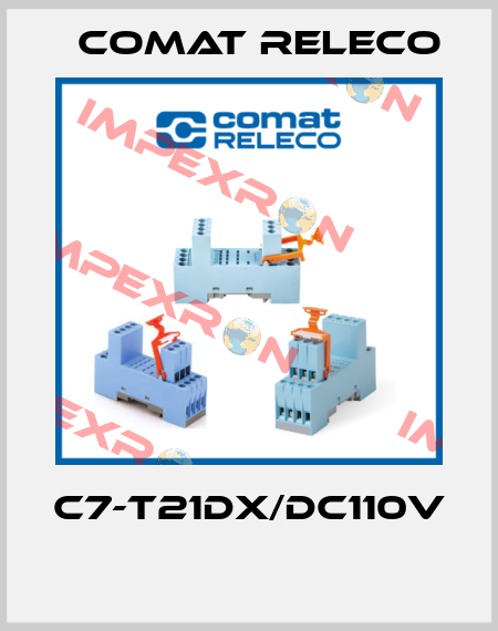 C7-T21DX/DC110V  Comat Releco