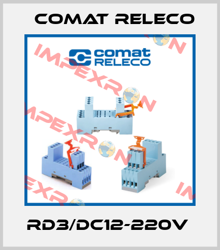 RD3/DC12-220V  Comat Releco