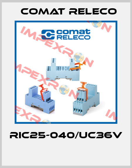 RIC25-040/UC36V  Comat Releco