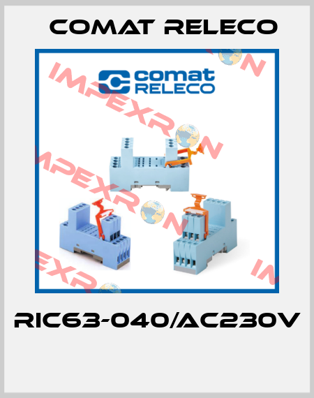 RIC63-040/AC230V  Comat Releco