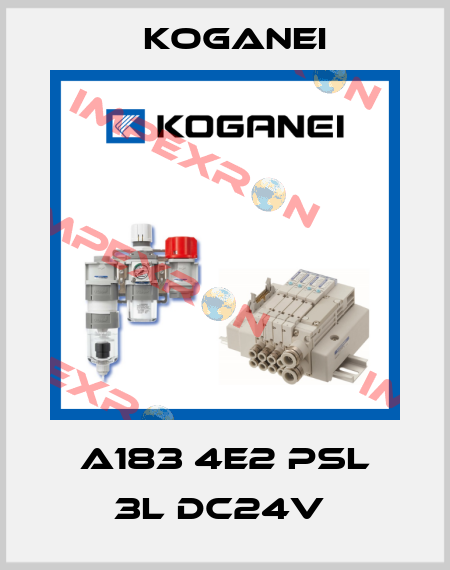 A183 4E2 PSL 3L DC24V  Koganei