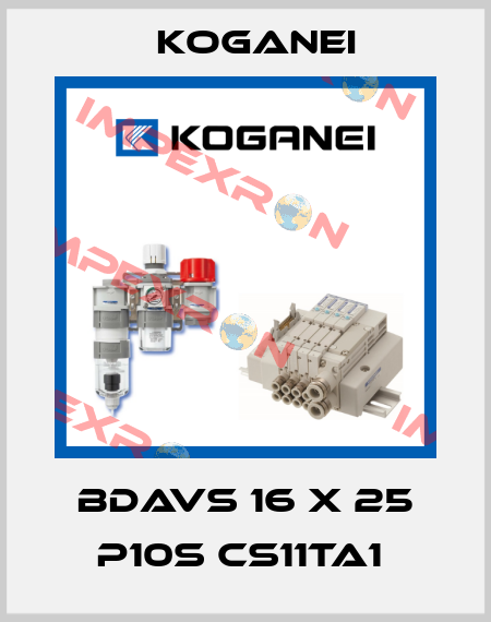 BDAVS 16 X 25 P10S CS11TA1  Koganei