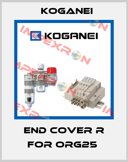 END COVER R FOR ORG25  Koganei