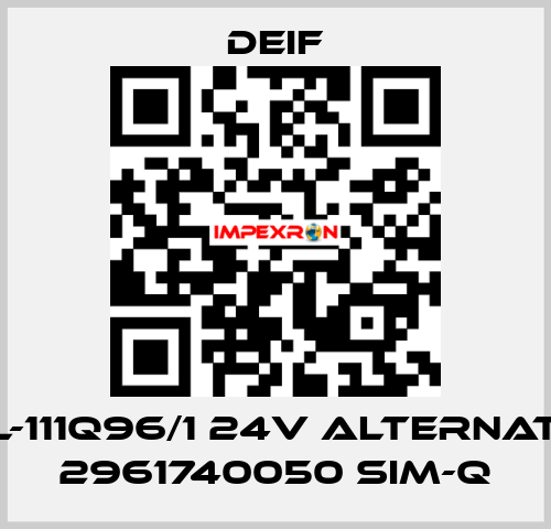 AAL-111Q96/1 24V alternative 2961740050 SIM-Q Deif