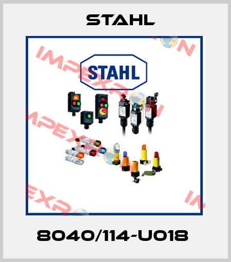 8040/114-U018  Stahl