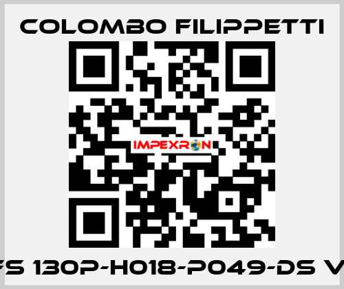 CFS 130P-H018-P049-DS VX  Colombo Filippetti