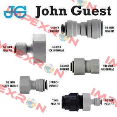 ASVPP2 3/8" X 3/8" X 3/8"  John Guest