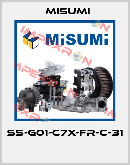 SS-G01-C7X-FR-C-31  Misumi