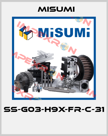 SS-G03-H9X-FR-C-31  Misumi