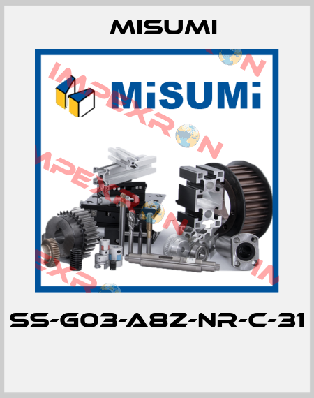 SS-G03-A8Z-NR-C-31  Misumi