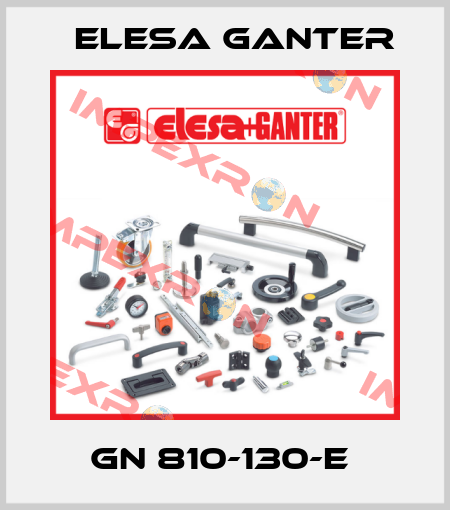 GN 810-130-E  Elesa Ganter