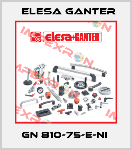 GN 810-75-E-NI  Elesa Ganter